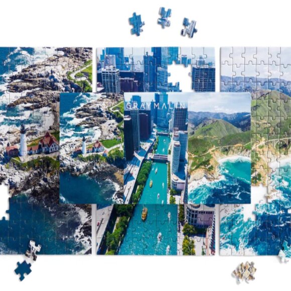 GRAY MARLIN Set of 3 Puzzles 120 pcs. each BRAND-NEW w/tags - Picture 12 of 12